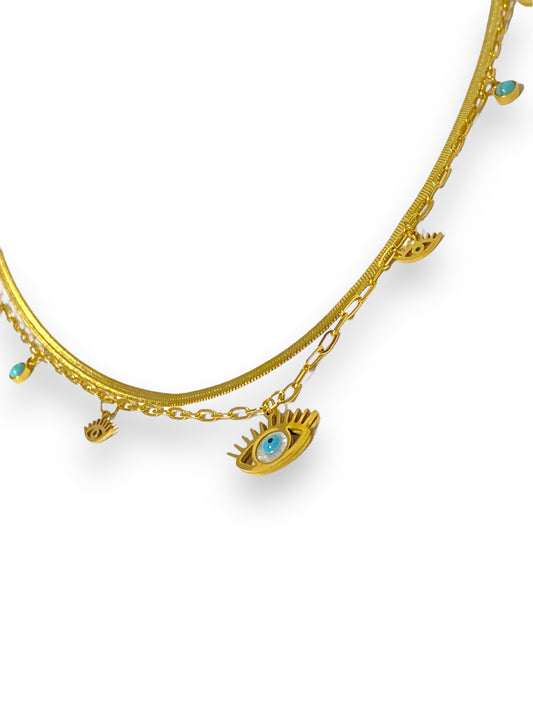Collar Ojo Turco