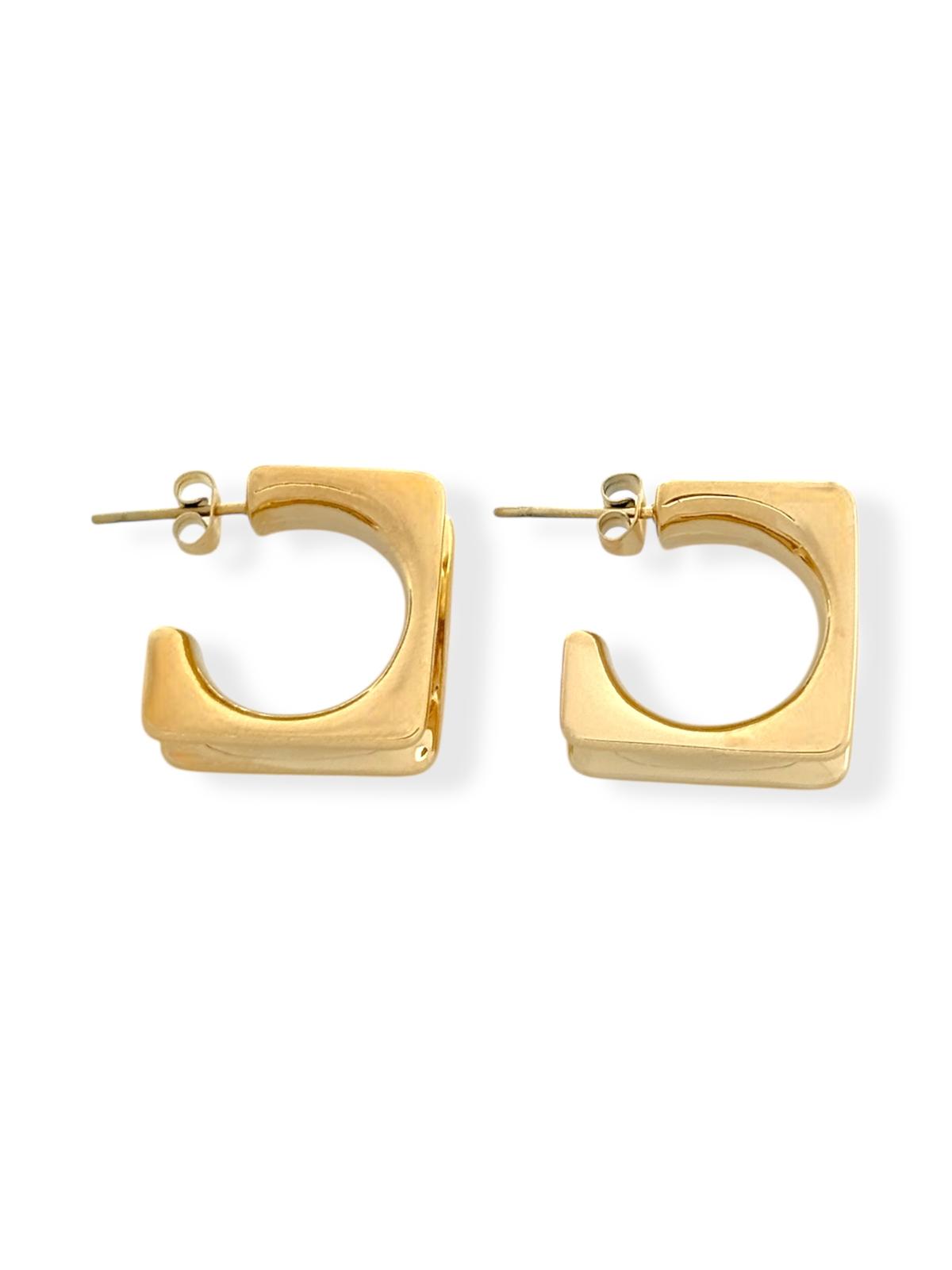 Pendientes Casuales Dorados
