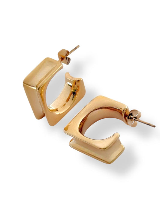 Pendientes Casuales Dorados