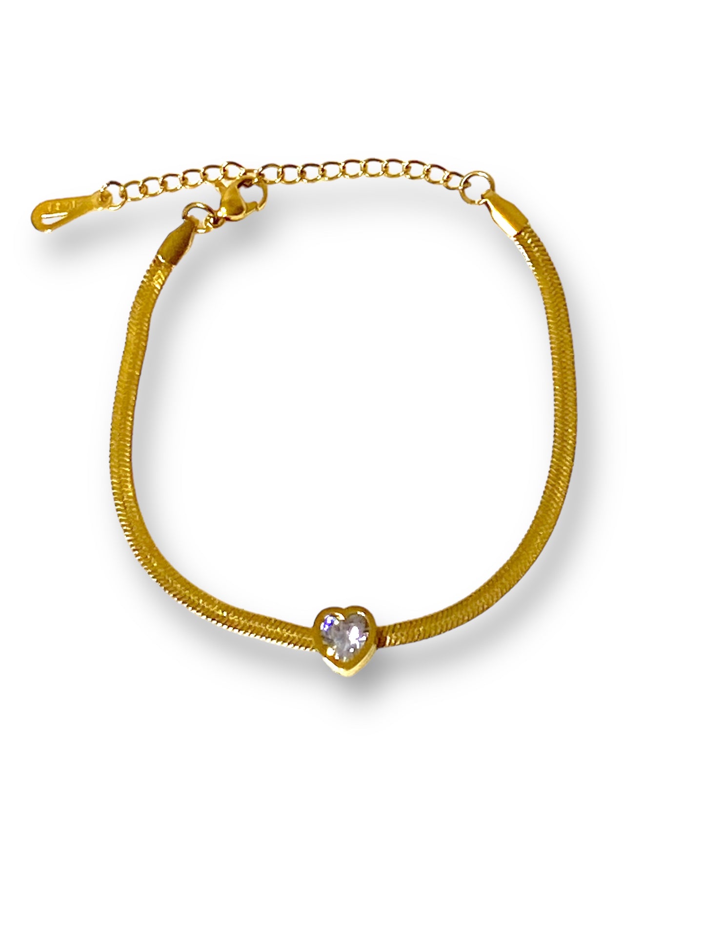 Pulsera en Forma de Corazón