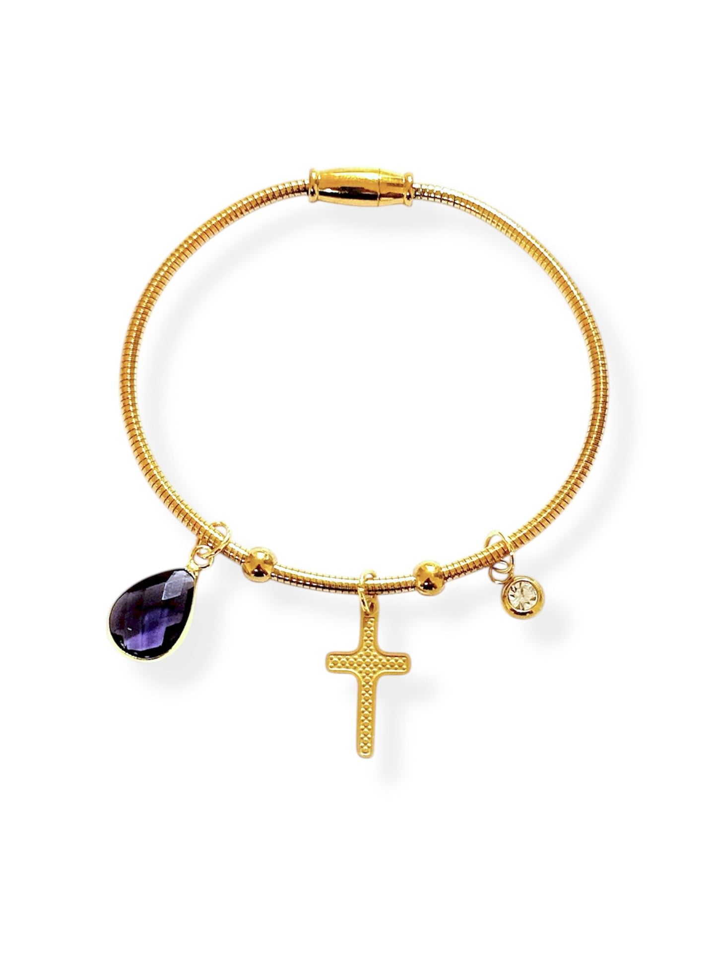 Pulsera Brillo Divino Morada