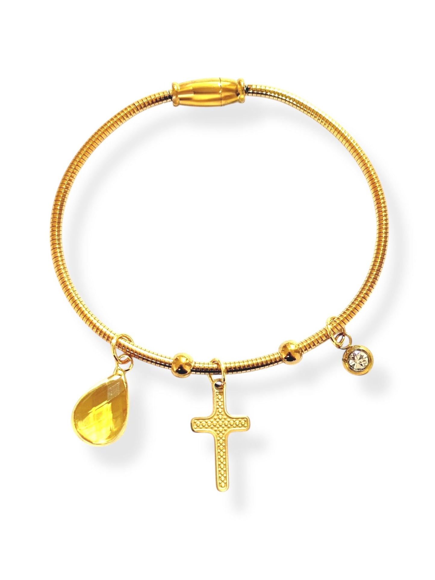 Pulsera Brillo Divino Amarilla