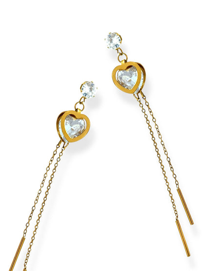 Pendientes Corazón  Radiante