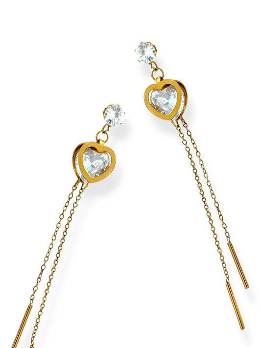 Pendientes Corazón  Radiante