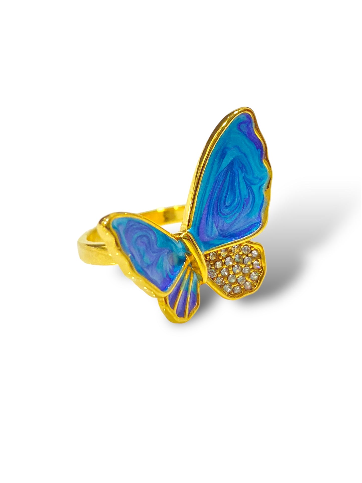 Anillo Romántico Mariposa