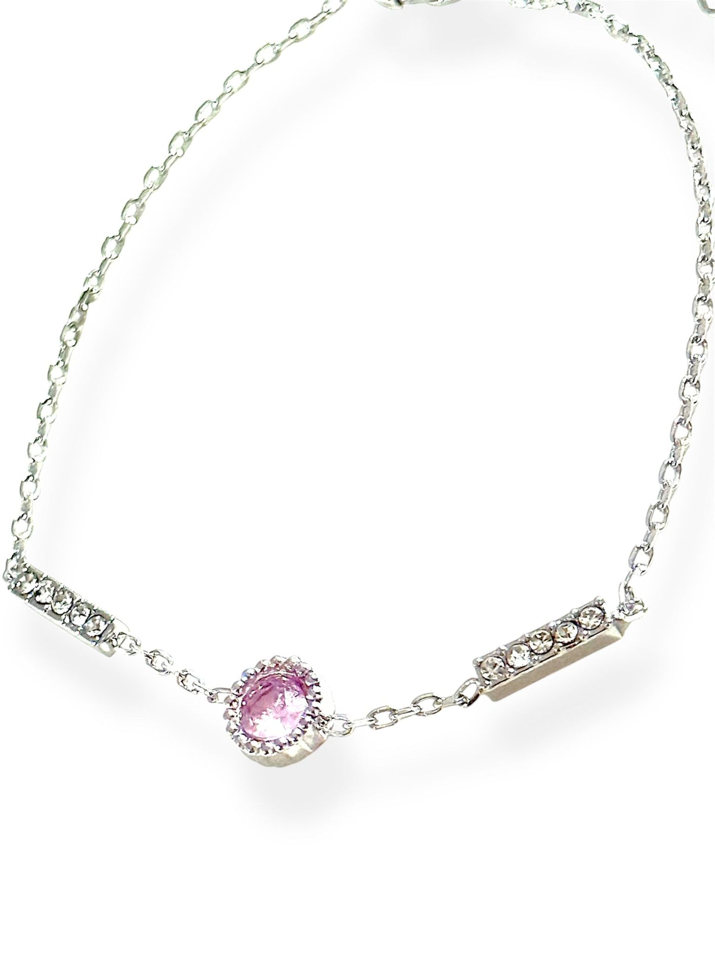 Pulsera Rosa Brillante