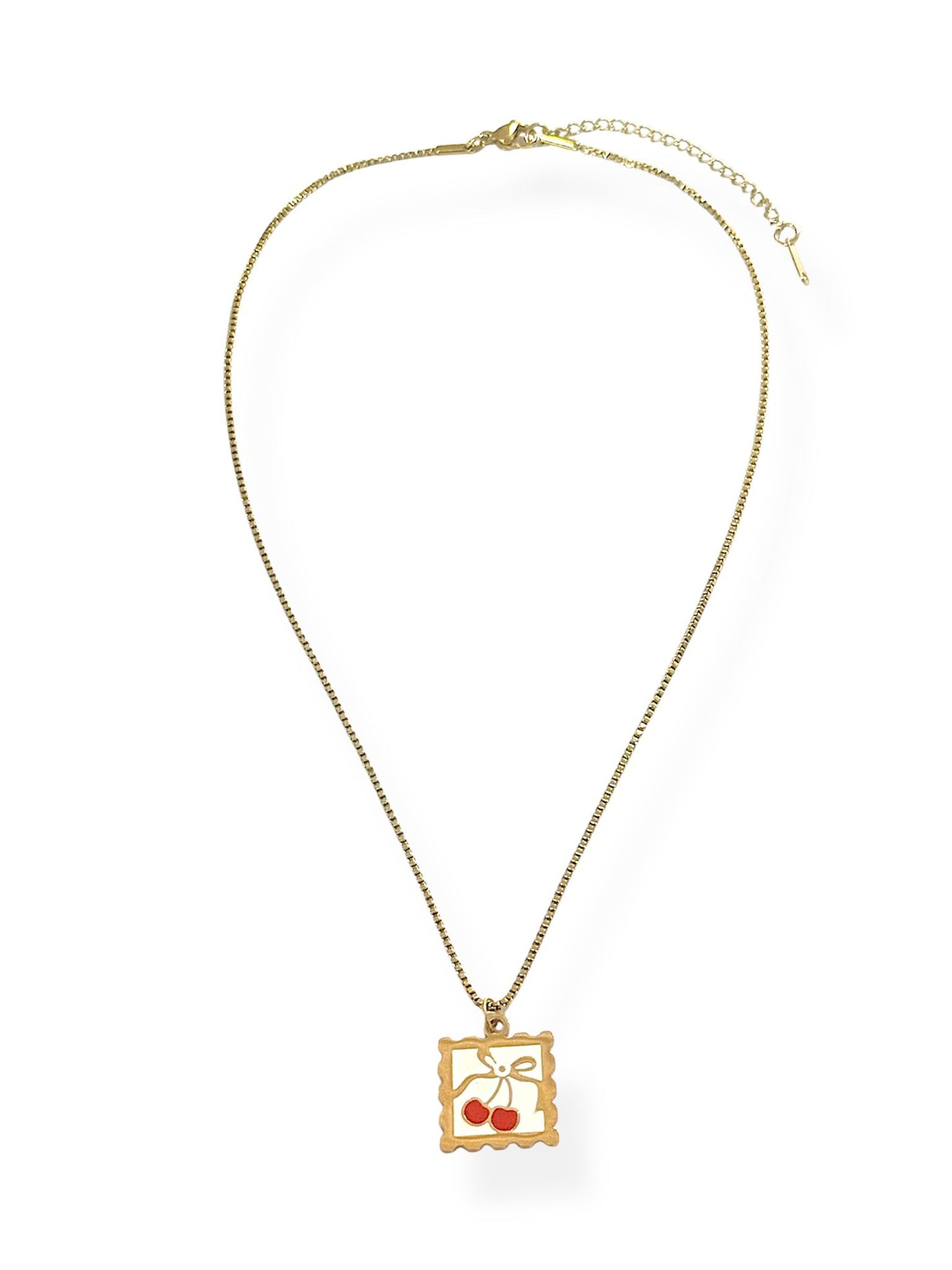 Collar Brillo Cherry