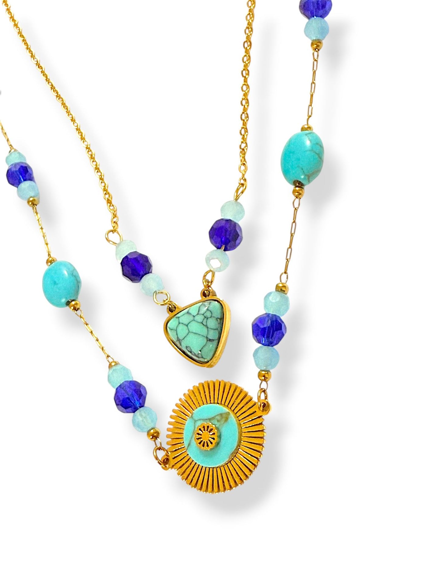 Collar Encanto Celeste