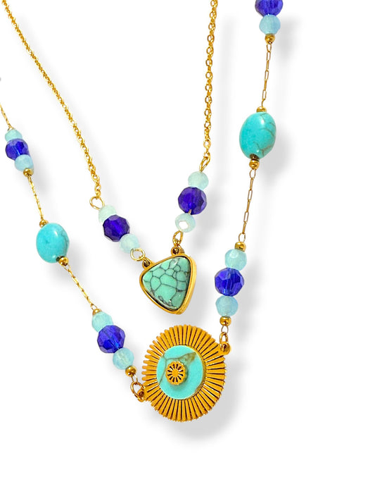 Collar Encanto Celeste