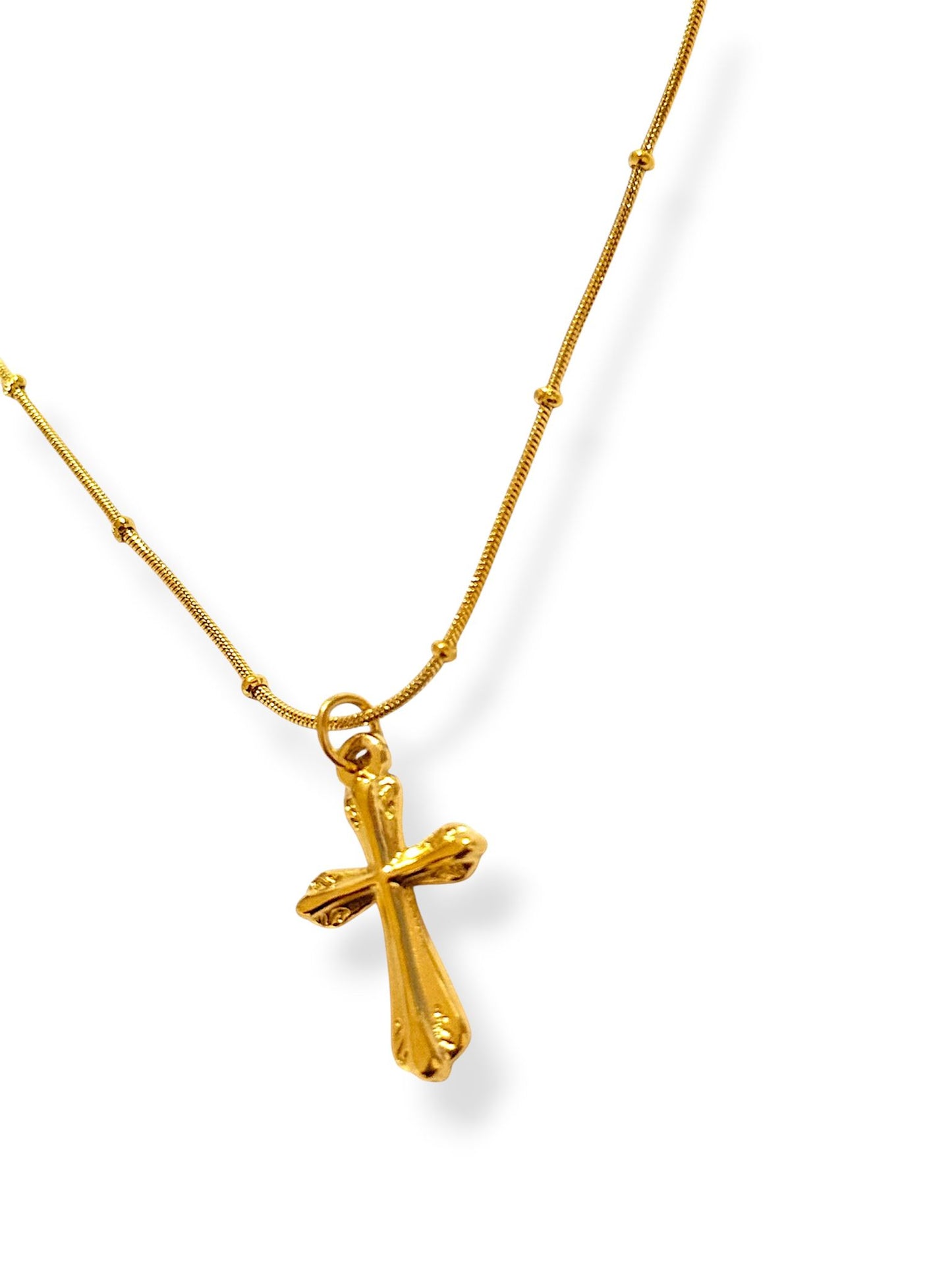 Collar Cruz Dorada
