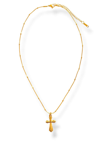 Collar Cruz Dorada