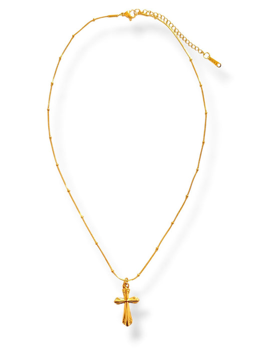 Collar Cruz Dorada